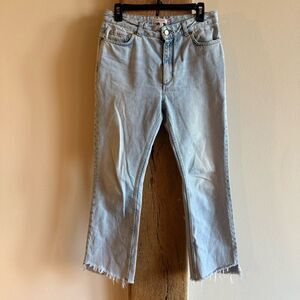 Dorothee Schumacher Straight Leg Light Wash Jeans